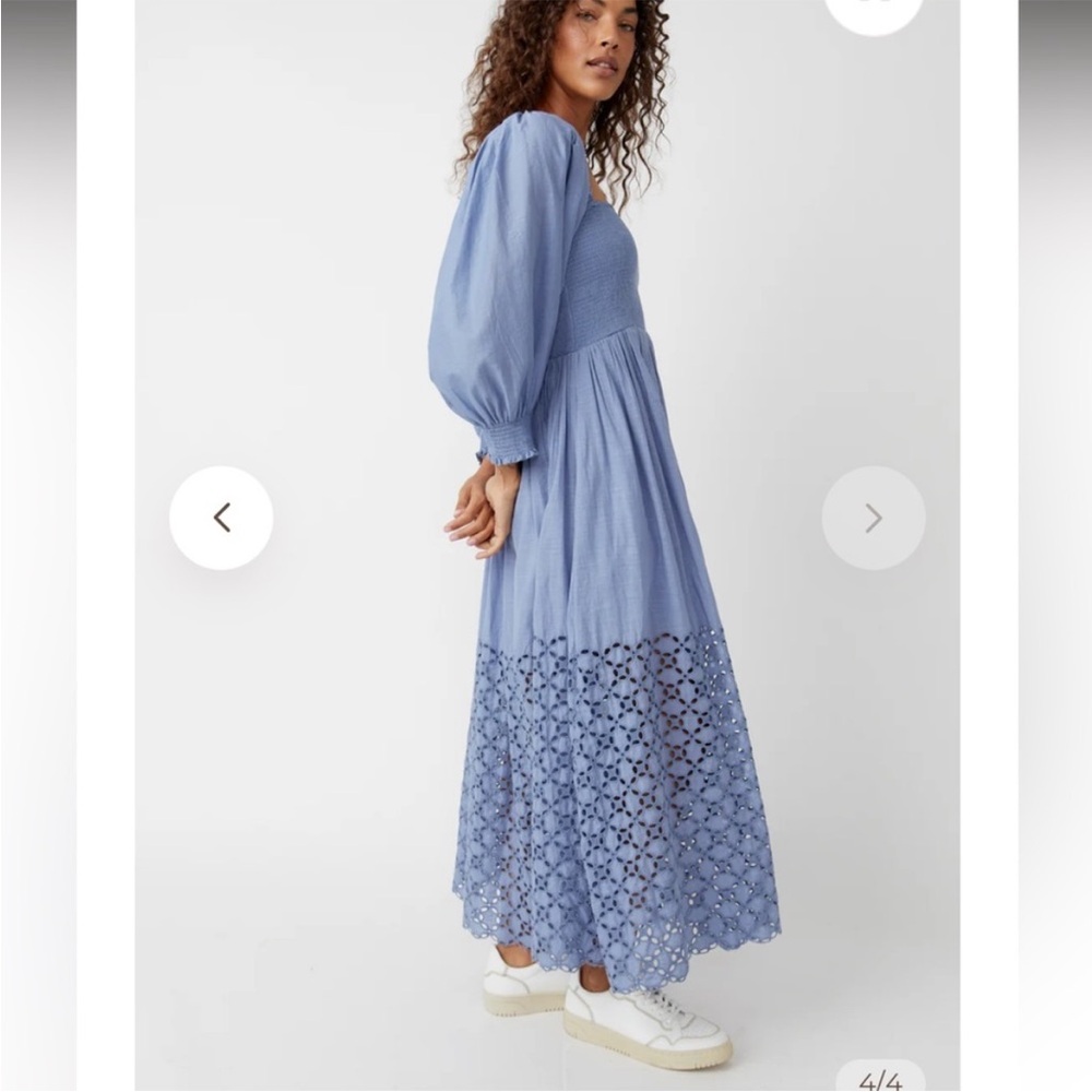 FREE PEOPLE PERFECT STORM MAXI DRESS - INFINITY SMALL